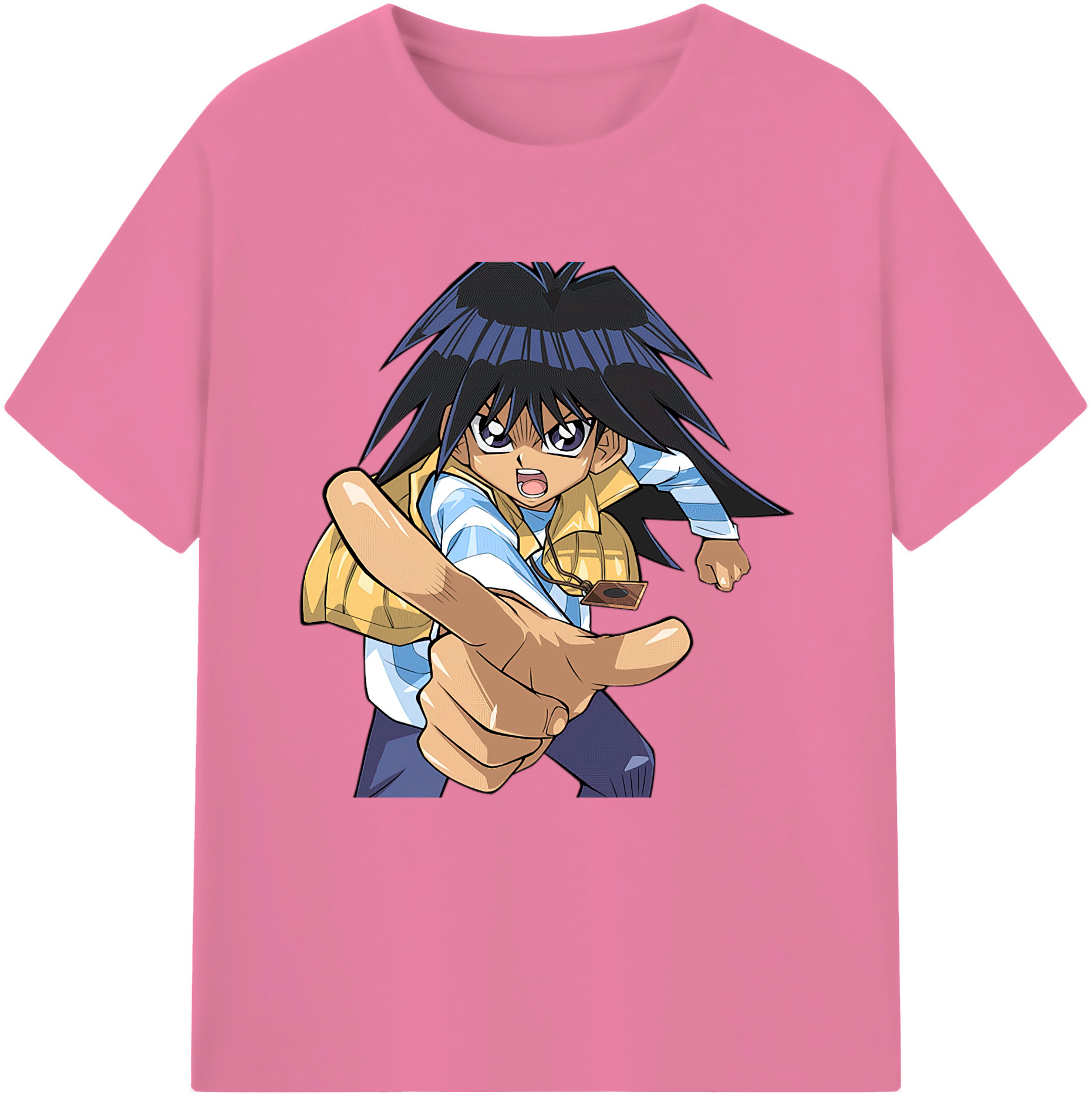 （画像用） 遊☆戯☆王 Yu-Gi-Oh! 綿100％半袖Tシャツ（フロントプリント）